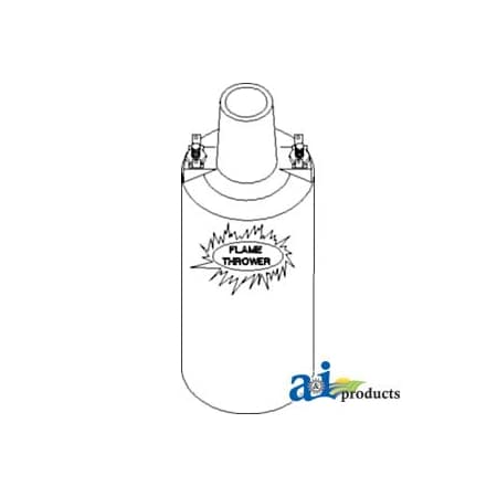 A & I Products Coil, " Ignitor", 12 Volt-3.0 Ohms, 40,000 Volt 6.75" x5.5" x3.5" A-21A330